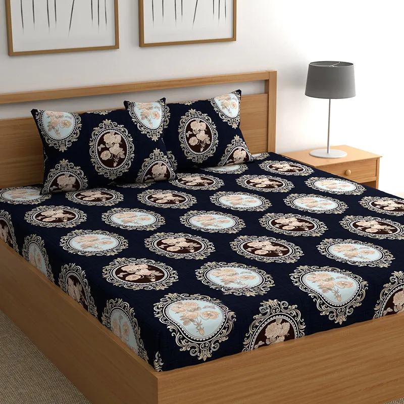 Natalia Fitted Microfiber Microfiber Bedsheet - 150 GSM media 1