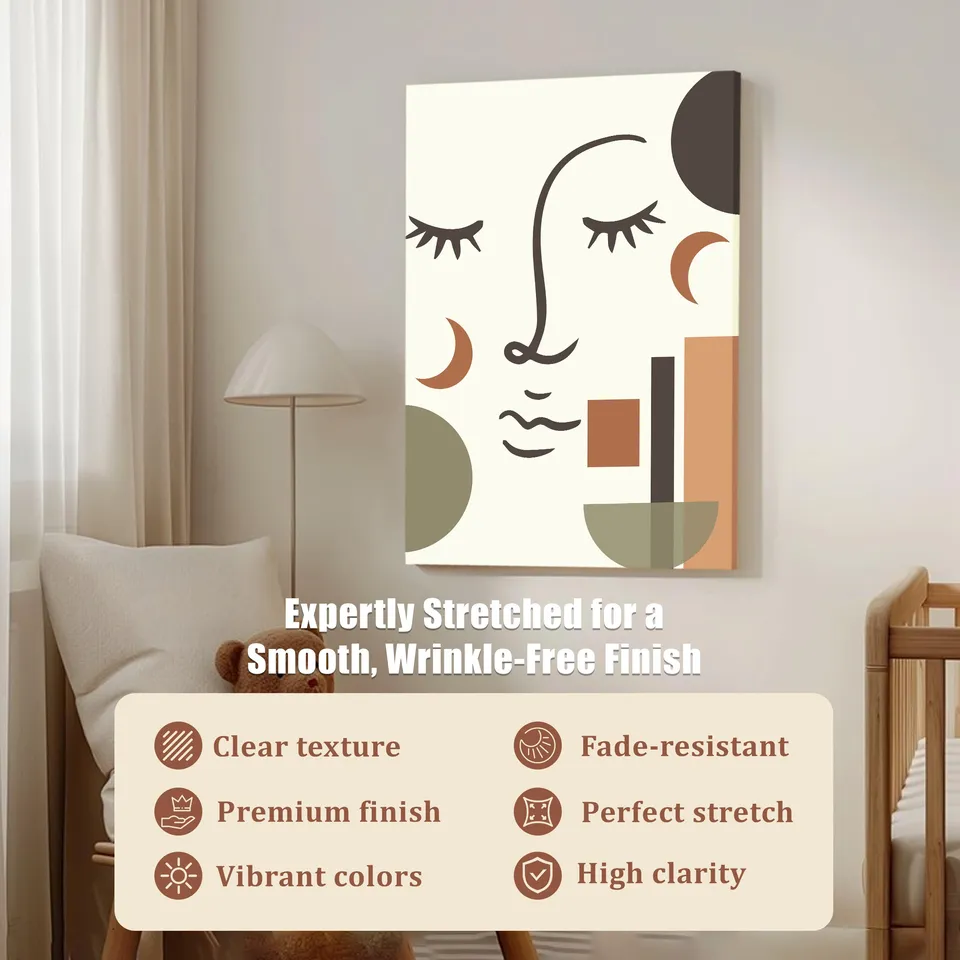 Riverstone Cotton Canvas Wall Painting media 5