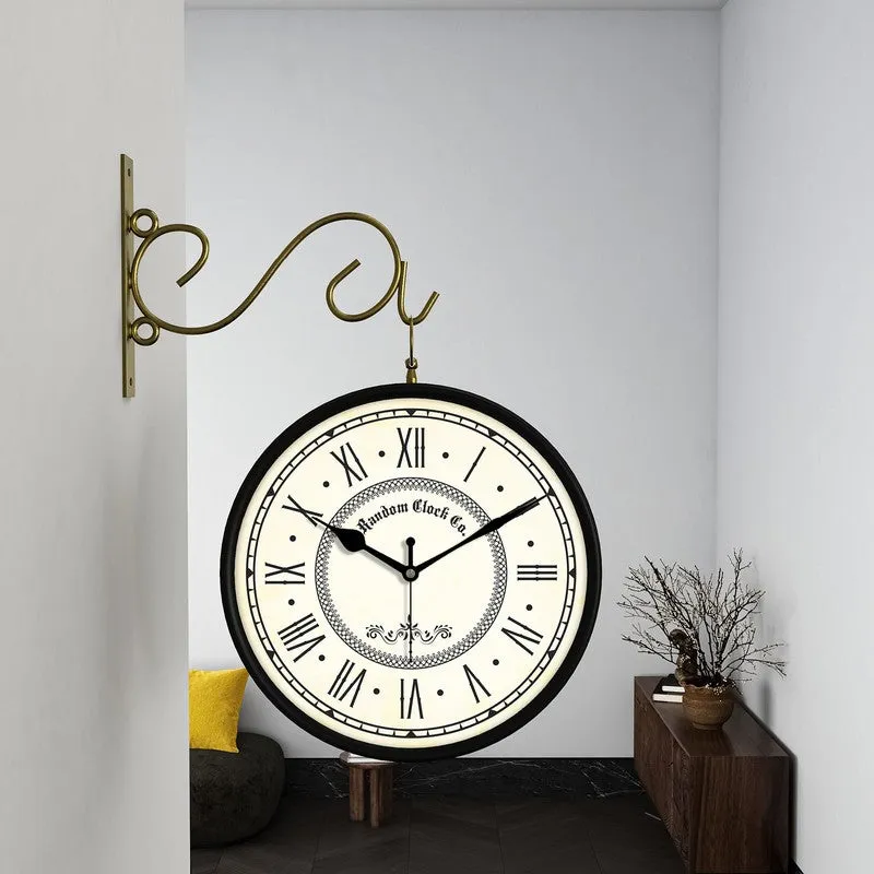 Queenshire Double Sided Wall Clock media 1