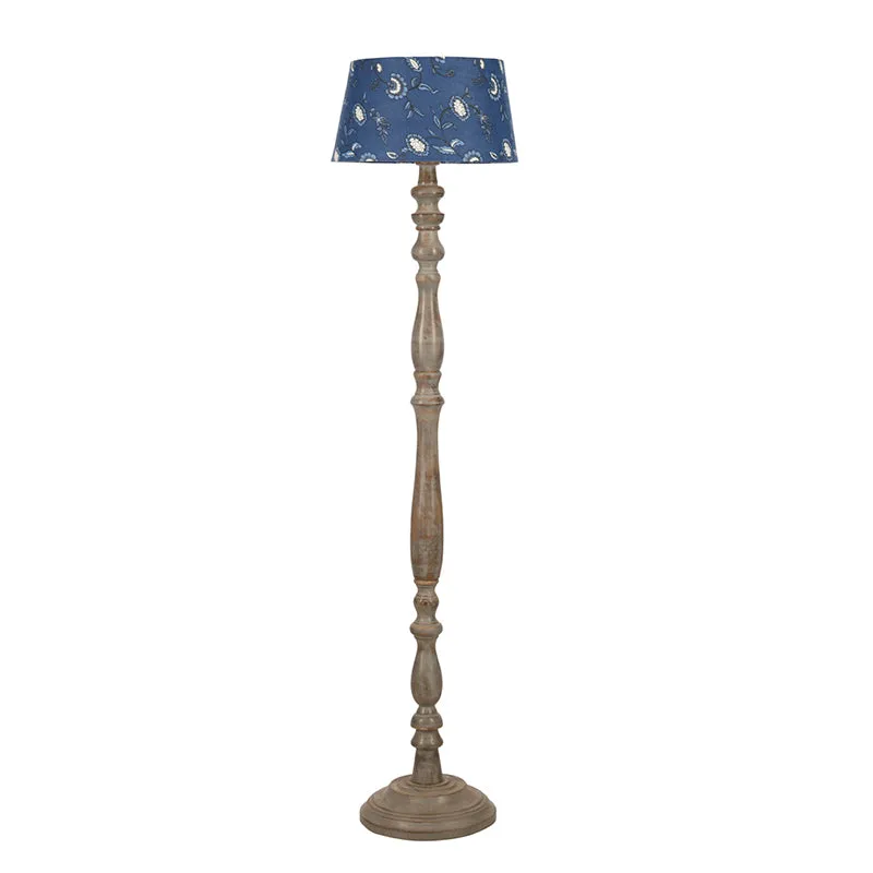 Hewn Prism Bleu Floor Lamp media 4