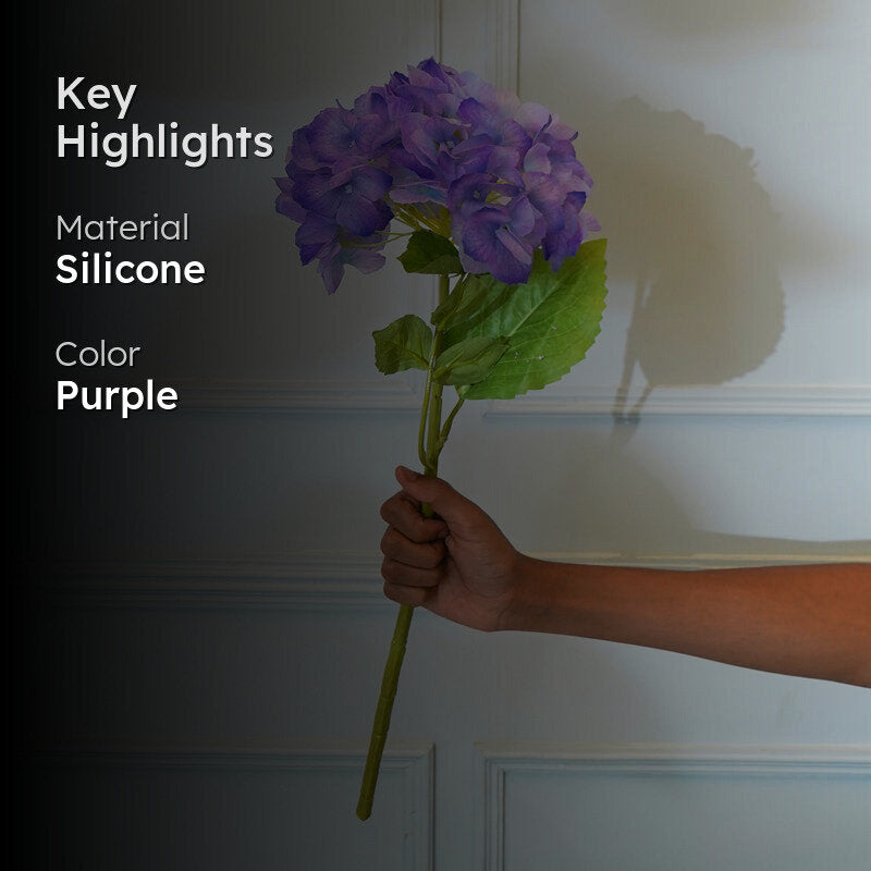 Faux Mountain Hydrangea (Purple) - 21 CM media 2