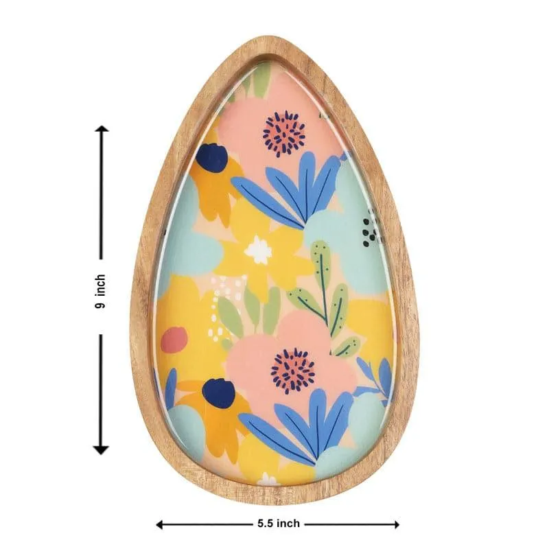 Bloomo Wooden Platter media 4