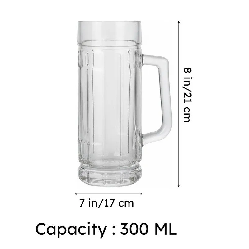Torren Beer Mug(300 mL) - Set Of Three media 9