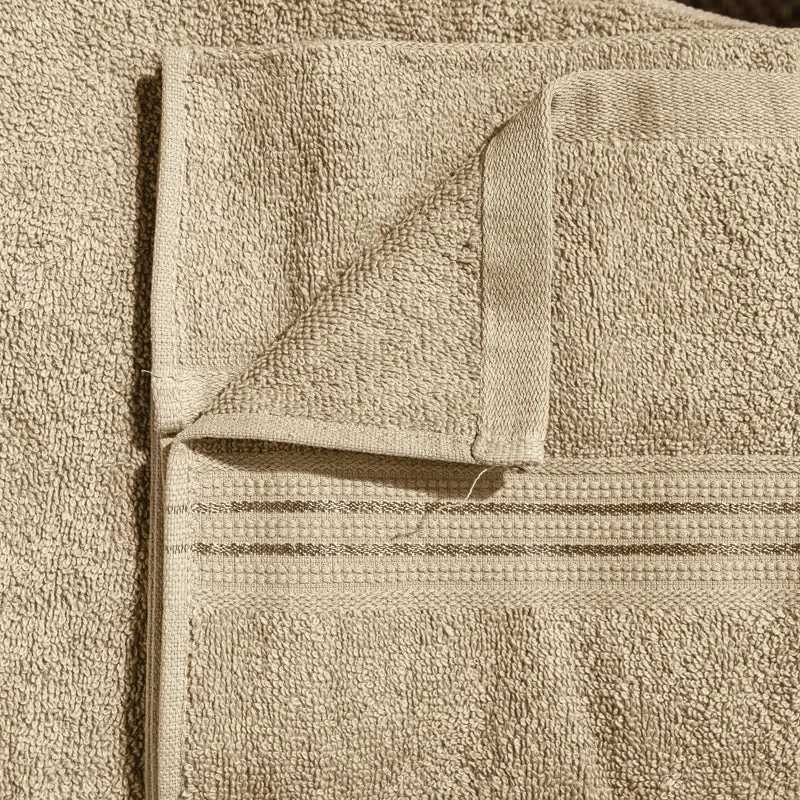 Micro Cotton LuxeDry Solid Bath Towel - Brown media 6
