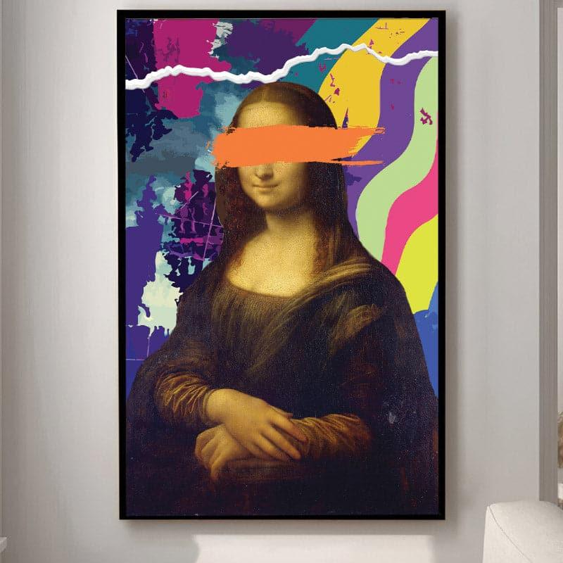 Mona Lisa Fusion Wall Art