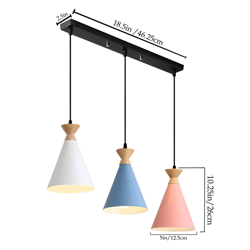 Laira Edge Metal Ceiling Lamp - Multicolor media 6