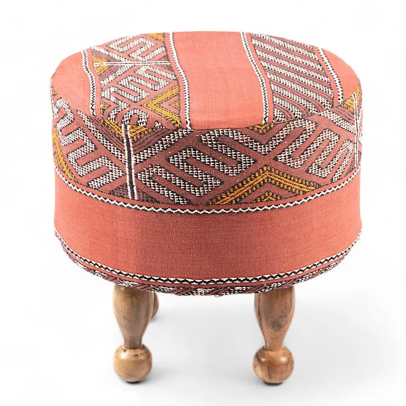 Hverix Acacia Wooden Ottomans media 3