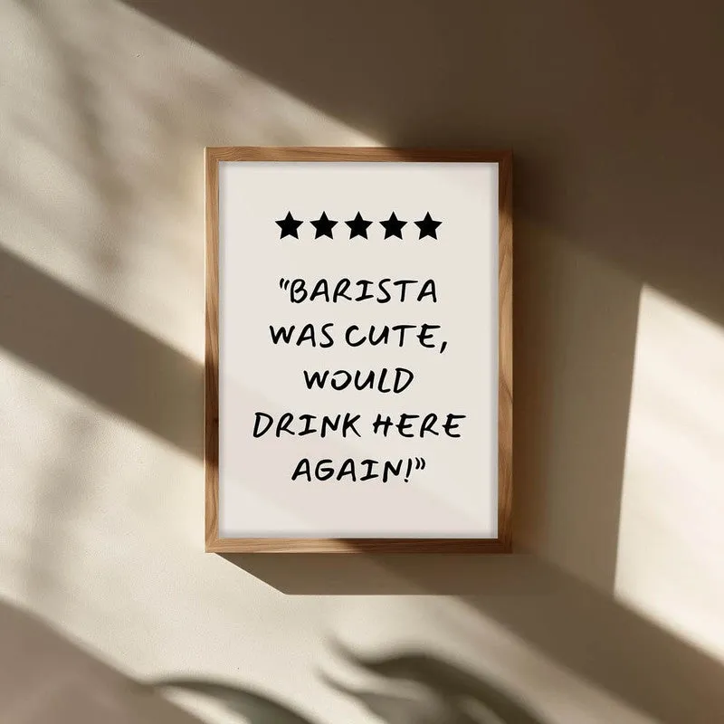 Barista Aura Archival Canvas Wall Art - Brown media 3