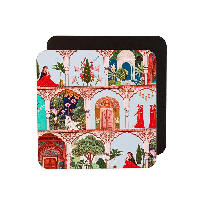 Velnias Wood Coaster - Set Of Four media 4