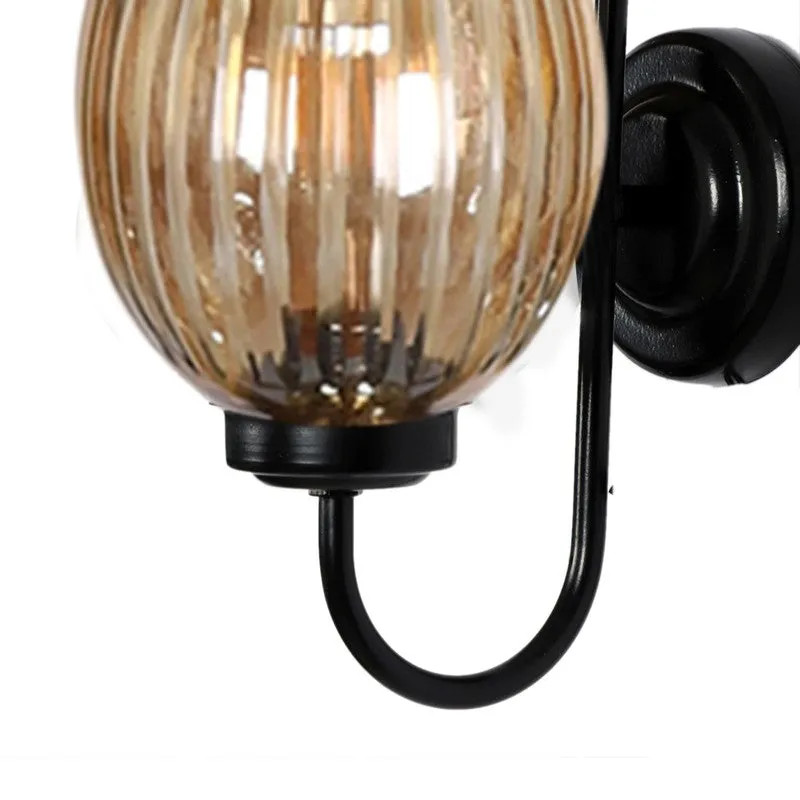 Warm Amber Glass Wall Lamp media 10
