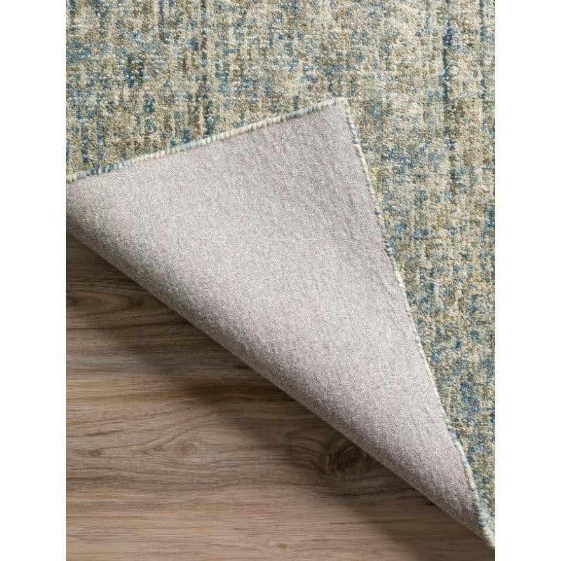 Handloom Hand Tufted Harmony Wool Rug - Blue & Olive media 7