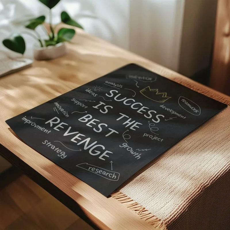 Success Strategy Wall Poster media 4