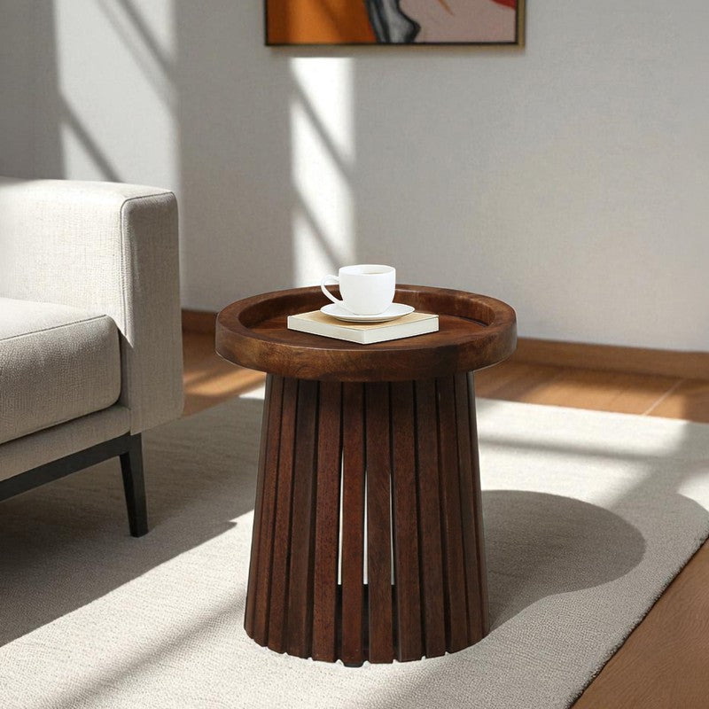 UrbanNest Mango Wood Side & Bedside Tables - Brown