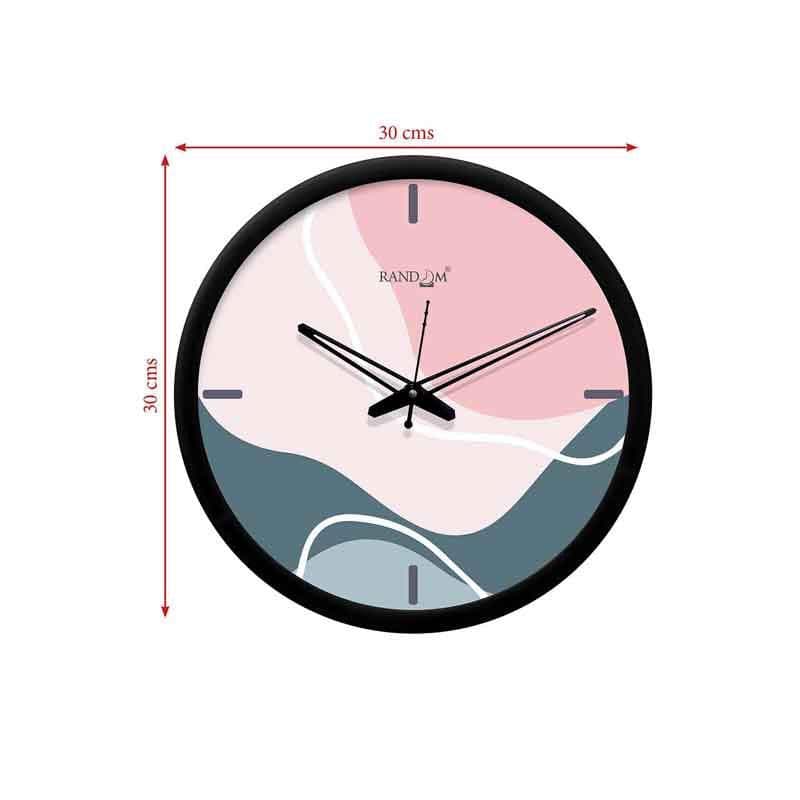 By the Beach Wall Clock - Pink media 6