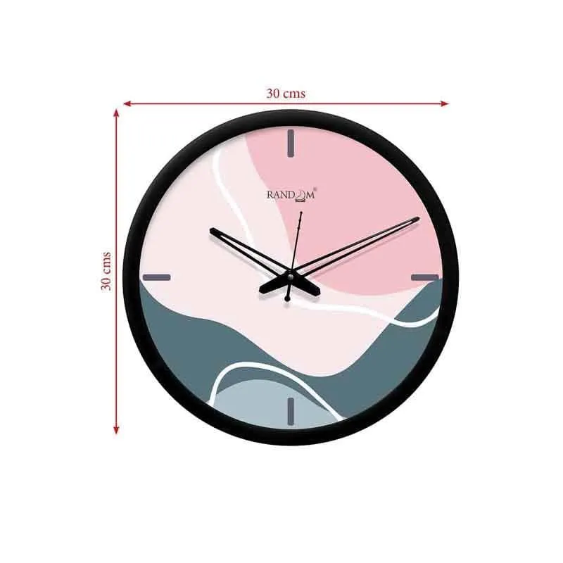 By the Beach Wall Clock - Pink media 6