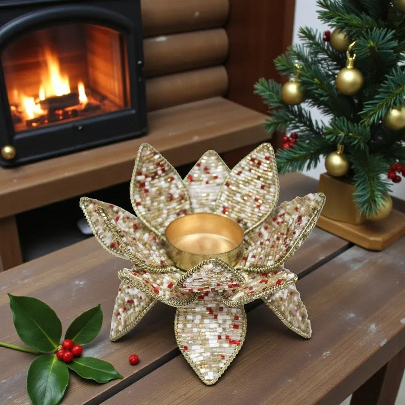Daisy Bloom Tea Light Candle Holders media 3