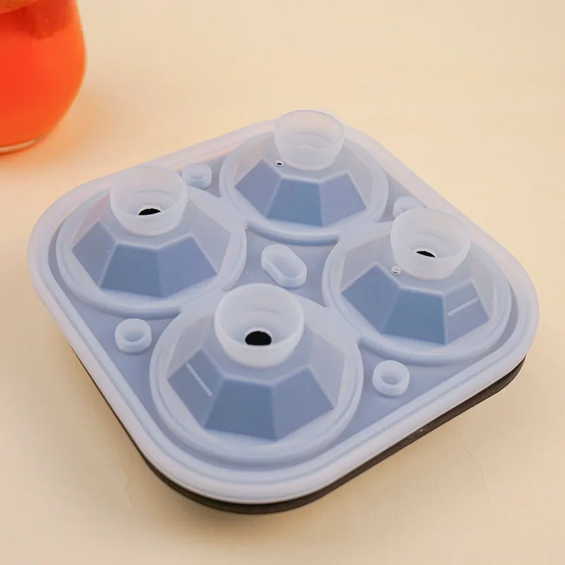 Floe Silicone 4-Cube Ice Mould - Black media 6