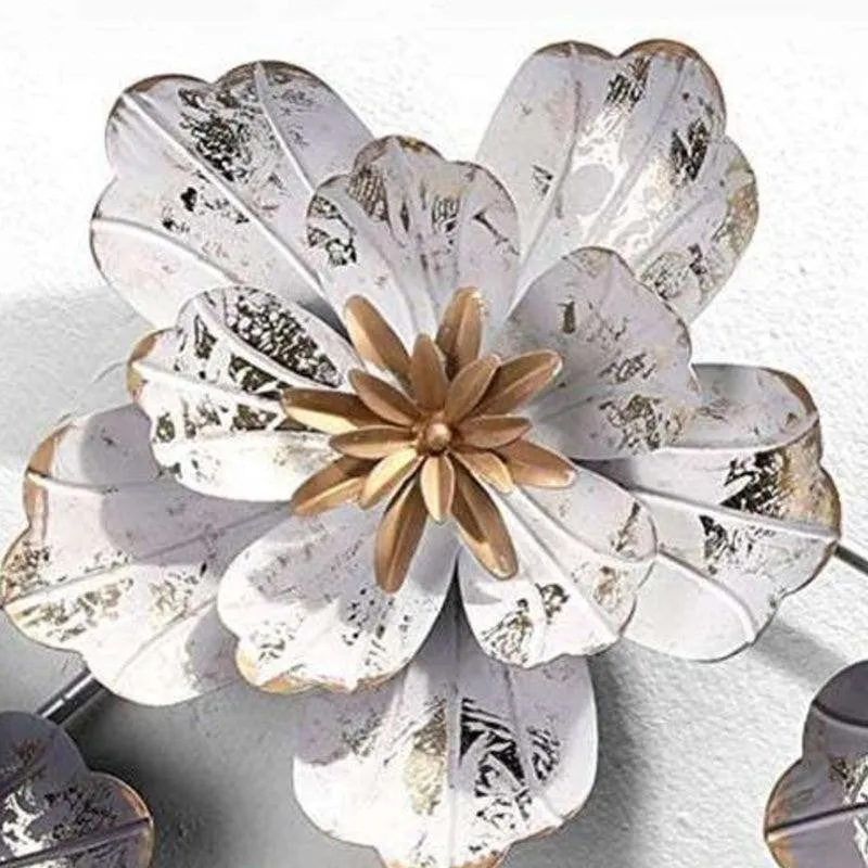 Fleur Celestia Floral Metal Wall Accent media 4