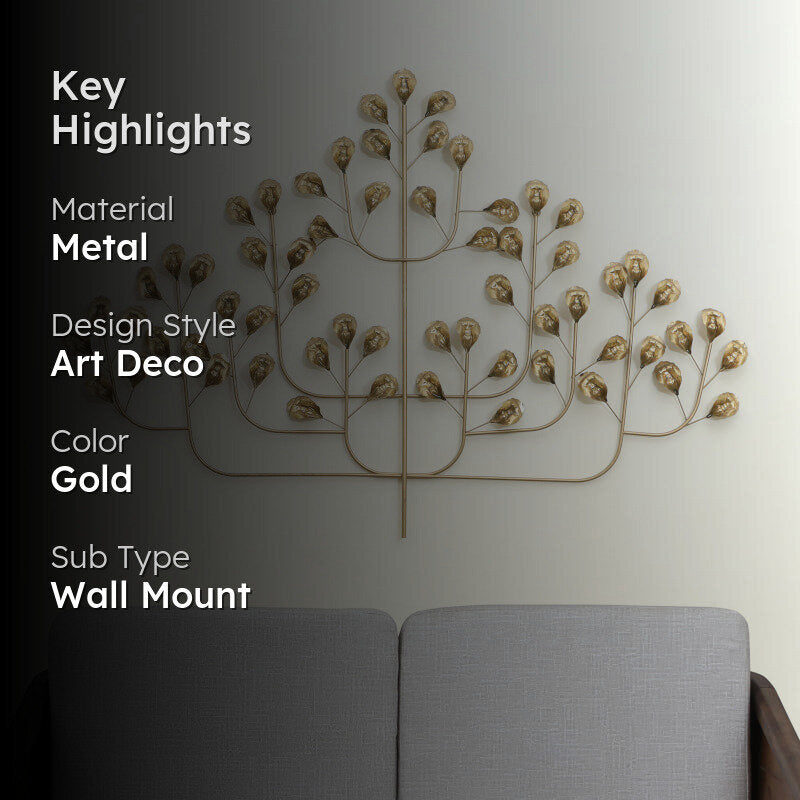Vinsetova Metal Tree Wall Accent media 2