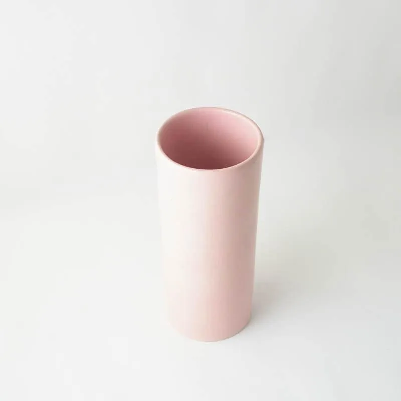 Cylindric Vase - Light Pink media 4