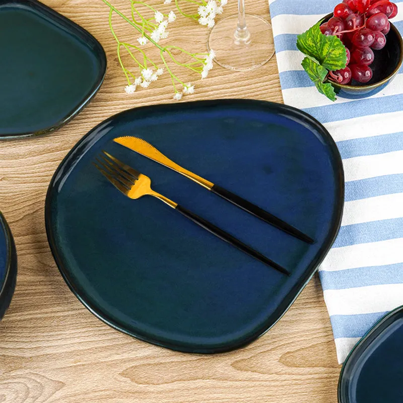 Organa Ceramic Dinner Set (Navy Blue) - 20 Piece Set media 4