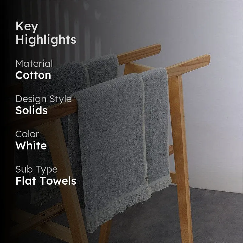 Melange Terry Cotton Bath Towel - Mineral Grey media 2