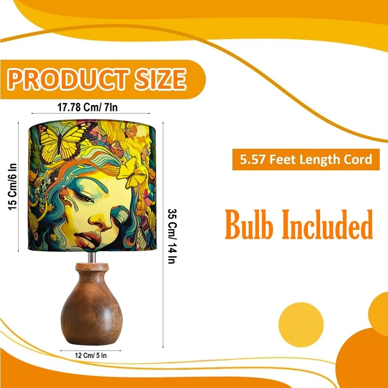 MuseAura Shine Wooden Table Lamp media 10