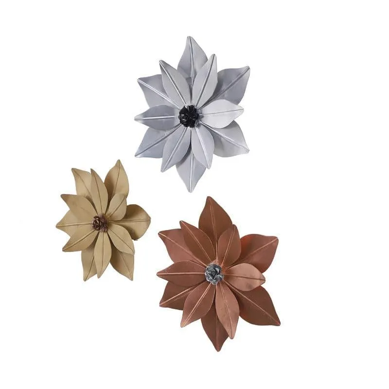 Florona Iron Wall Accent - Set Of Three media 3