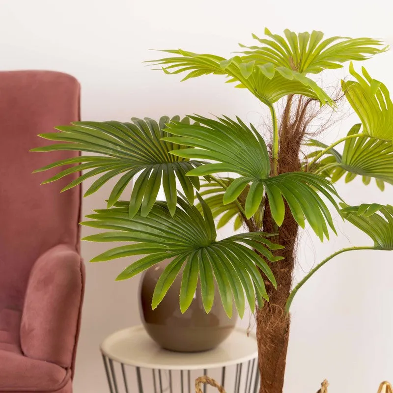 Artificial Raffix Palm Plant Without Pot - 3 Feet media 4
