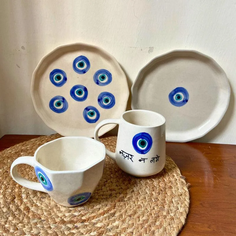 Evil Eye Muse Tea & Snack Set - Four Piece Set media 3