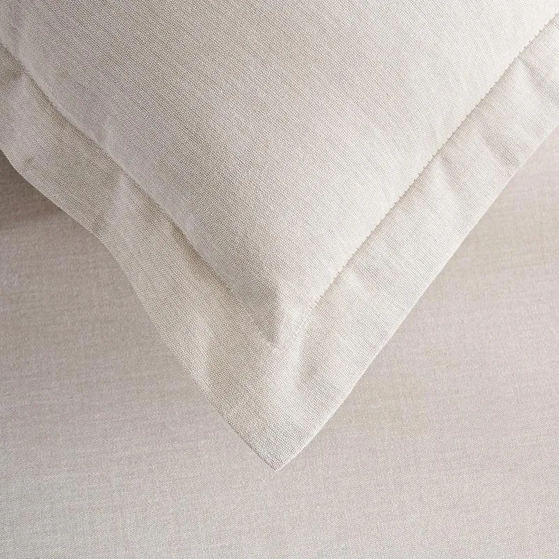 Lunar Weaves Bed Sheet - Birch Bamboo Cotton Bedsheet - 130 GSM media 5
