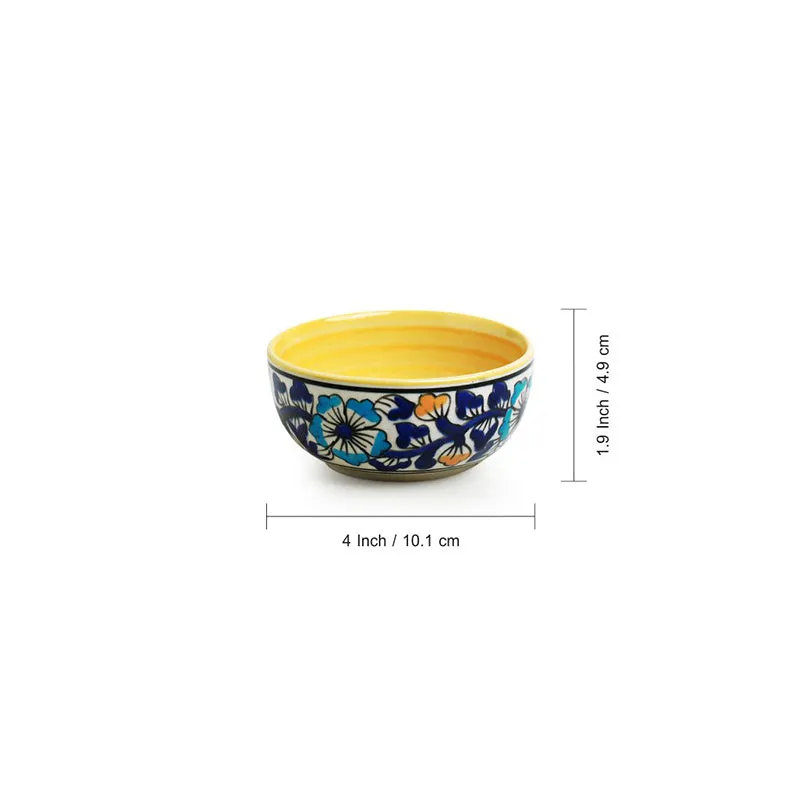 Tulika Ceramic Snack Bowl (220 mL) - Set Of Six media 5