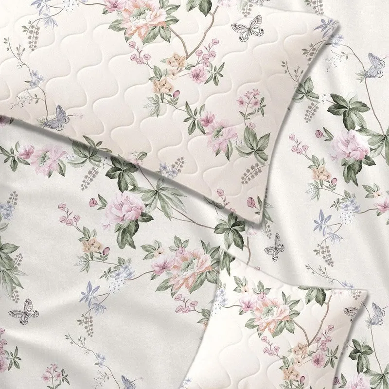 Moon Flowers GlaceCotton Kids Bedding Set (180 GSM) - Five Piece Set media 6