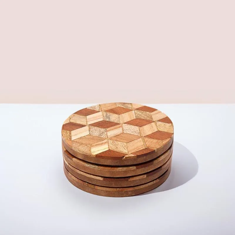 Rhombus Rally Coaster - Set Of Four media 1