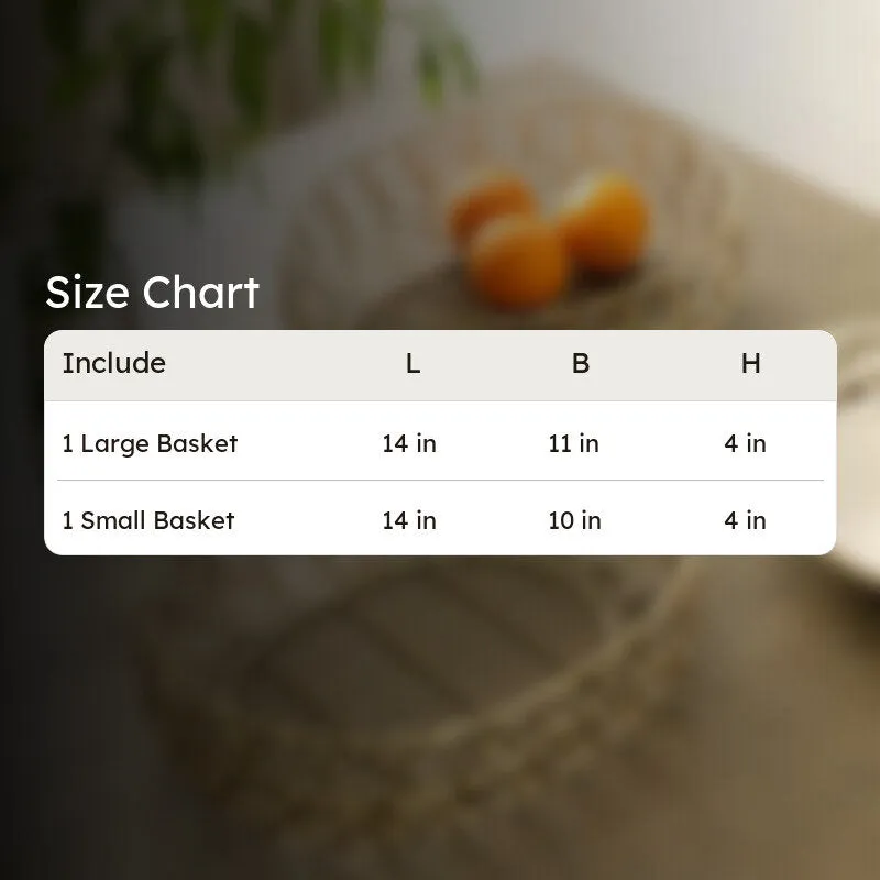 Lusia Fruit Basket (Gold) - Set Of Two media 5