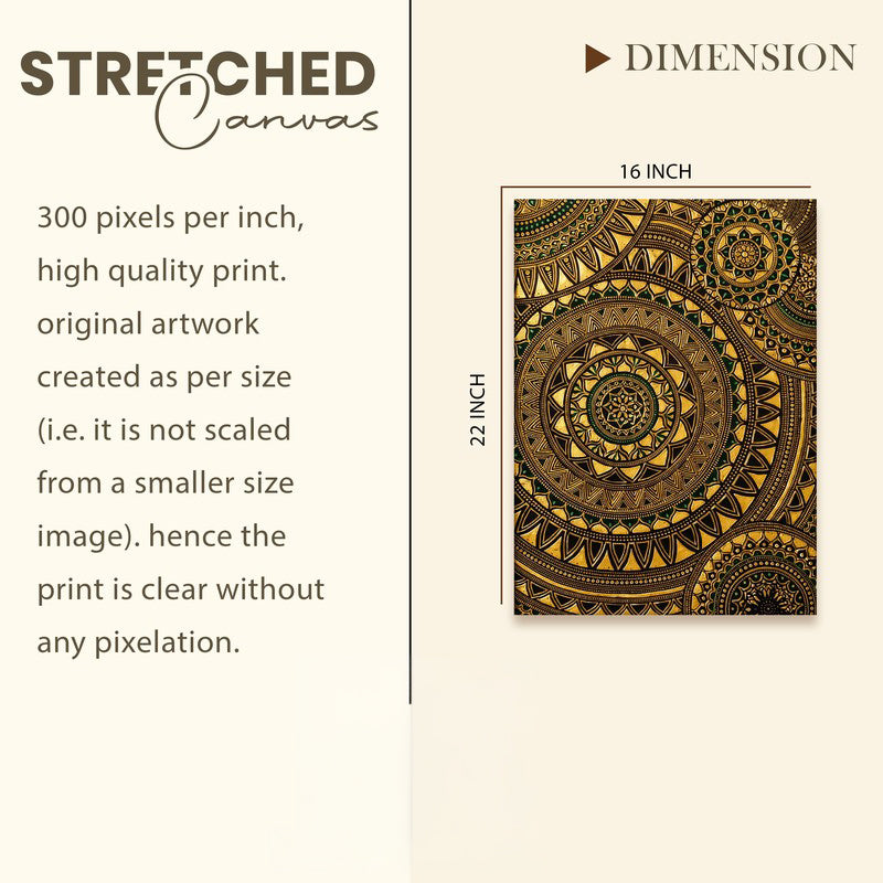 Mandala Vastu Canvas Wall Art & Paintings media 9