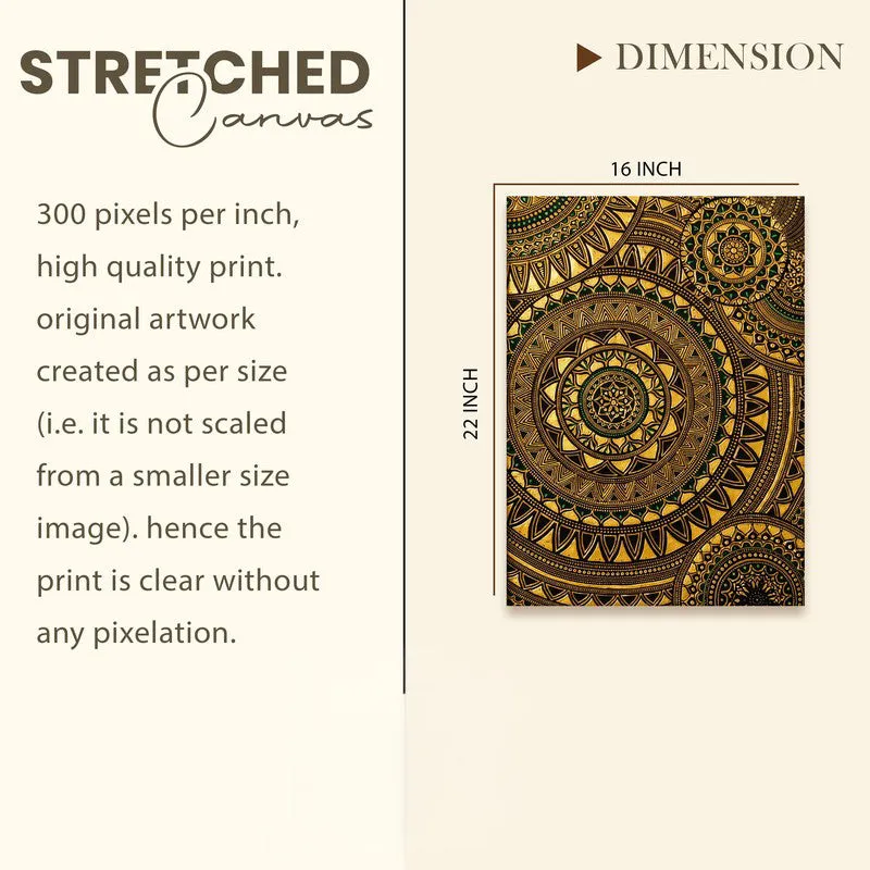 Mandala Vastu Canvas Wall Art & Paintings media 9