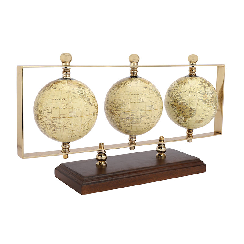 Around The World Showpiece - Dark Brown media 5