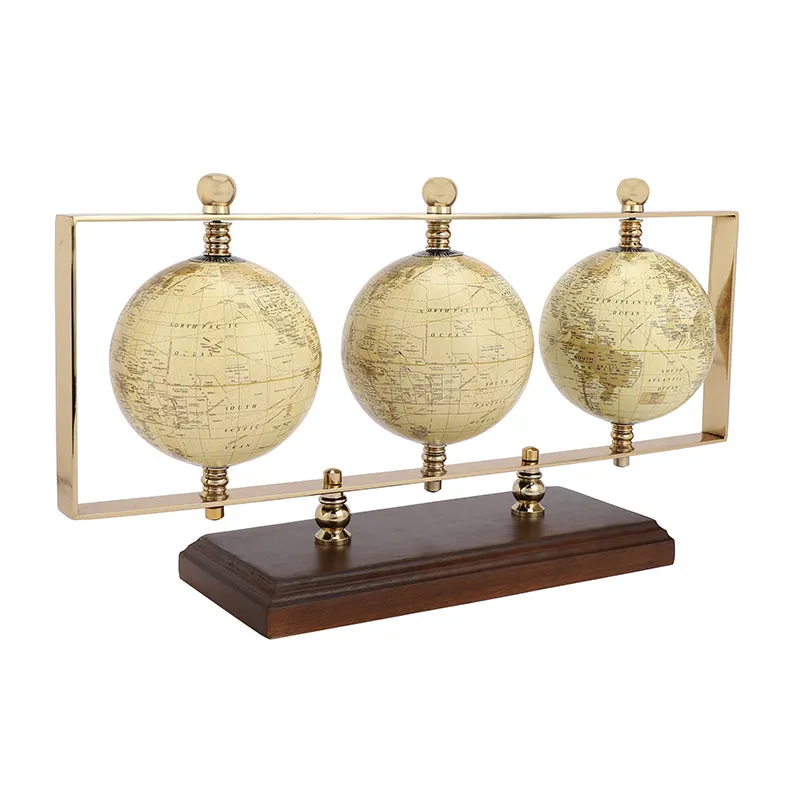 Around The World Showpiece - Dark Brown media 5