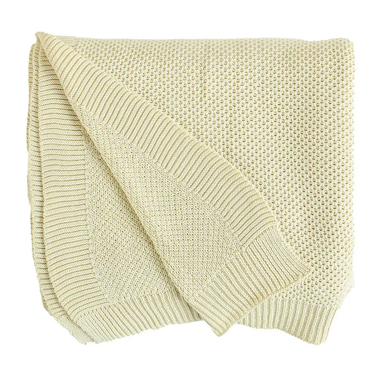 Artistry Cotton Throw - White media 3