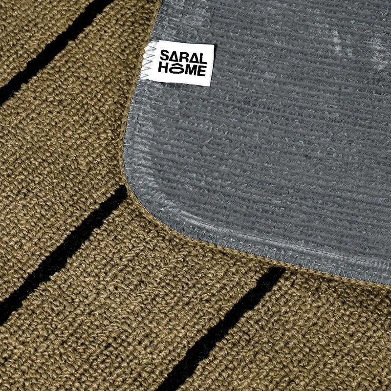 CozyLines Kitchen Floor Mats (Beige,Black) - Set of Two media 5