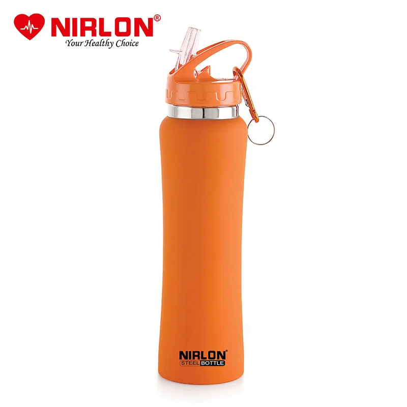 Valento Sipper Water Bottle (Orange) - 750 mL media 1