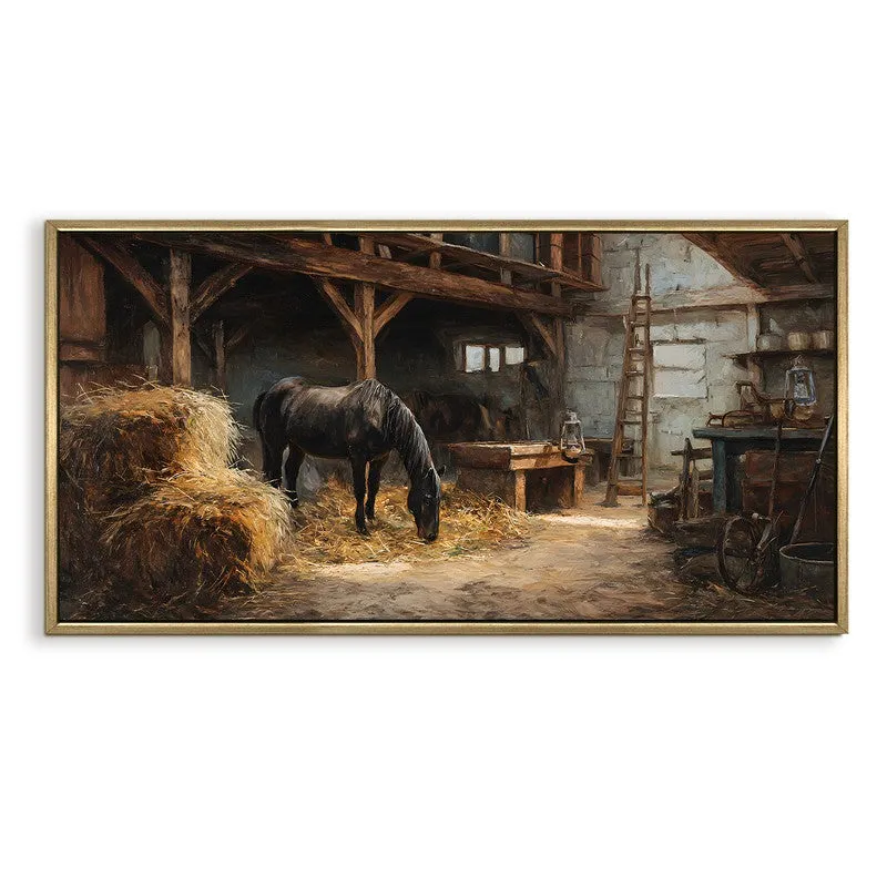 Farmstead Canvas Wall Painting With Frame media 3