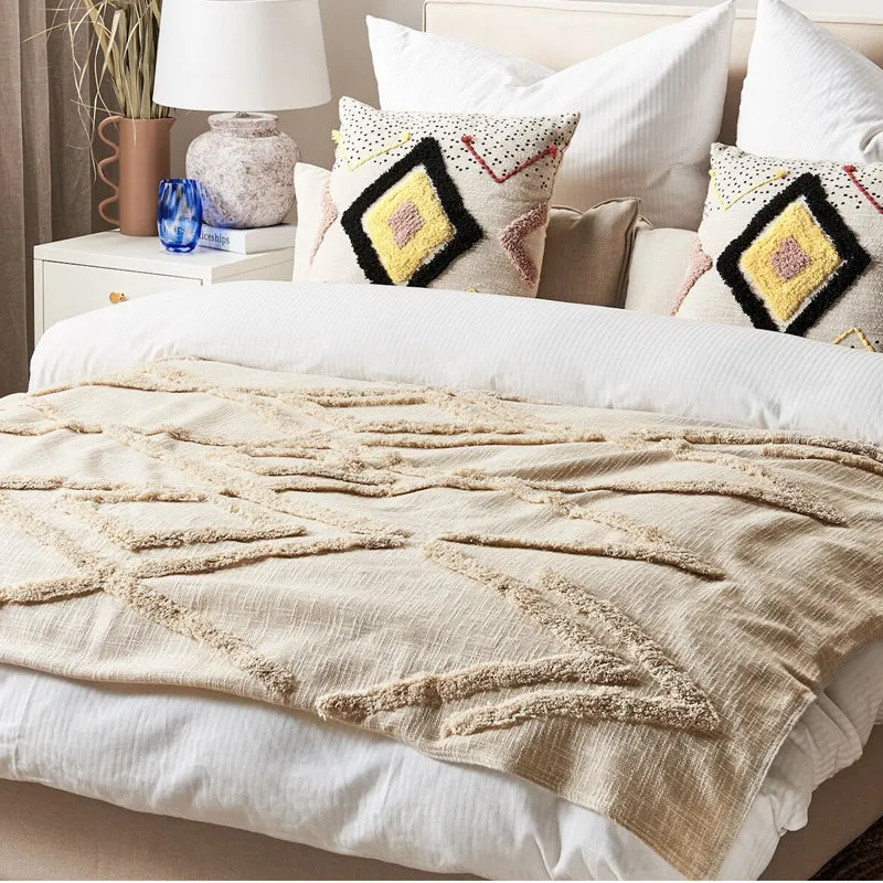 Tuft Peak II Cotton Throw media 1