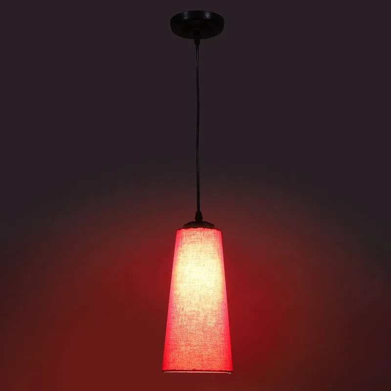 Solarae Metal Ceiling Lamp - Red media 7