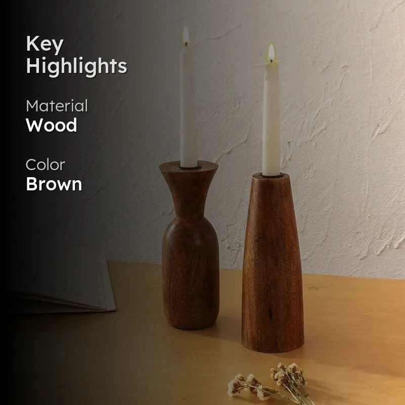 Deomali Candle Stand - Set Of Two media 2