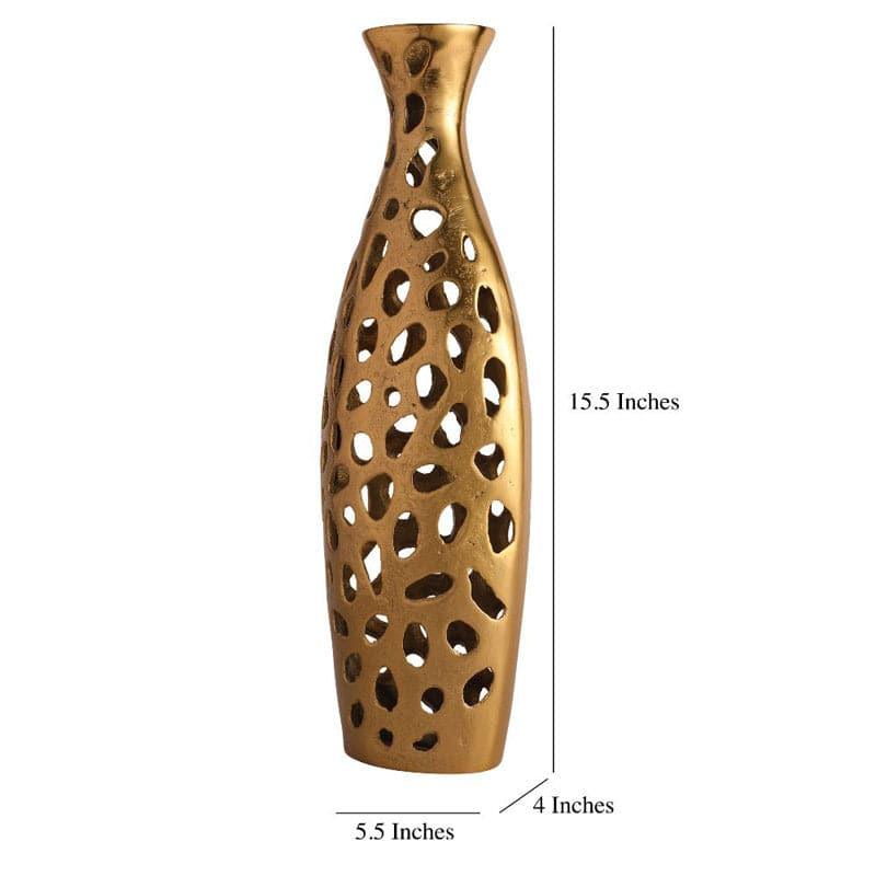 Cleome Charm Vase (Big) - Gold media 4