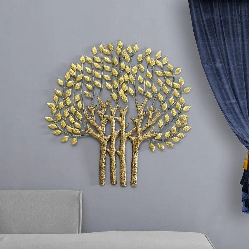 Serene Metal Tree Wall Accent media 1