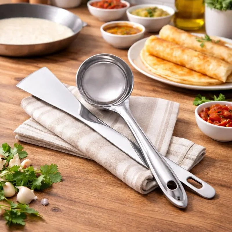 Serve Ease Steel Kitchen Prep Tools - Set Of Two media 1