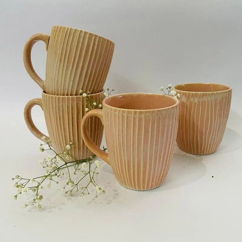 Stripe Ceramic Tea Cup media 4